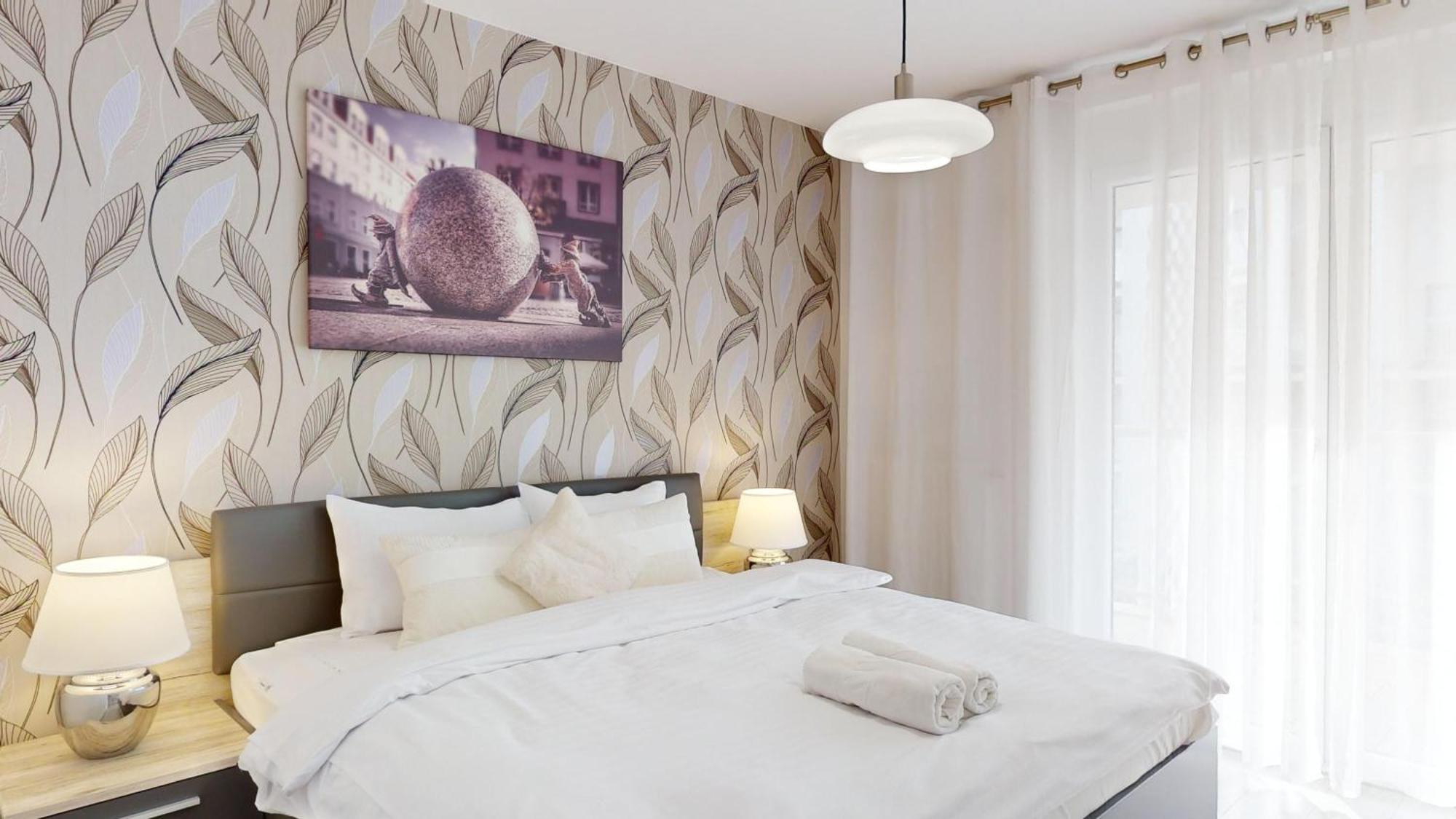 Family House By The River Odra -Panoramic Terrace - 3Room Apartment With 2 Separate Bedrooms And 2 Balconies By Wroapart-Pl- Perfect For Family & Business Stays Breslávia Exterior foto